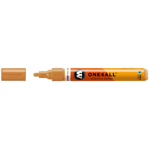 4250397600819 - Acrylmarker ONE4ALL ACRYLIC 227HS 4mm Nr 208 ockerbraun hell 4250397600819 Molotow