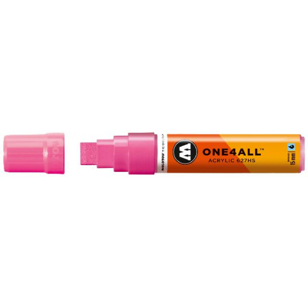 4250397601182 - Acrylmarker ONE4ALL ACRYLIC 627HS 15mm Nr 200 neonpink 4250397601182 Molotow