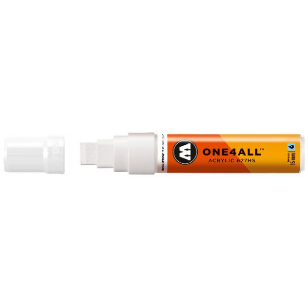 4250397601212 - Acrylmarker ONE4ALL ACRYLIC 627HS 15mm Nr 160 signalweiss 4250397601212 Molotow