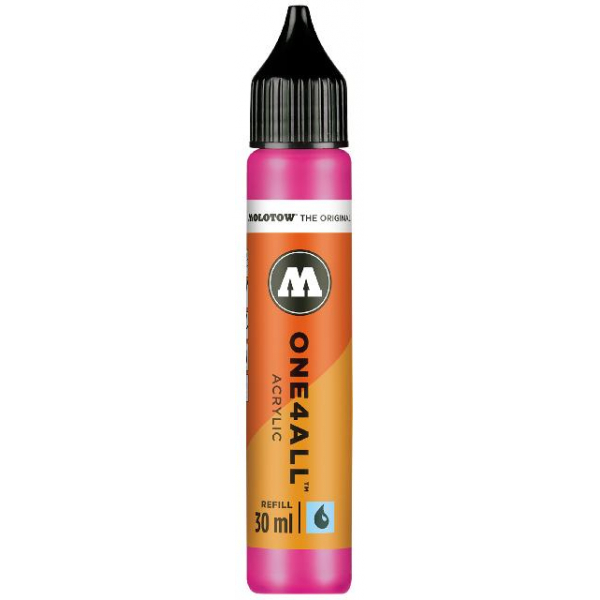 4250397601946 - Nachfüllflasche ONE4ALL ACRYLIC 30ml Nr 217 neonpink 4250397601946 Molotow