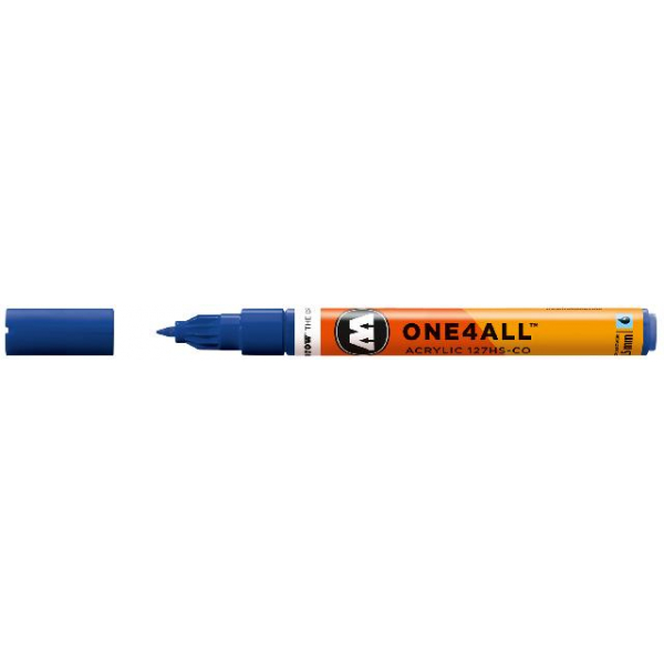 4250397606095 - Acrylmarker ONE4ALL ACRYLIC 127 HS-CO 15mm Nr 204 echtblau 4250397606095 Molotow