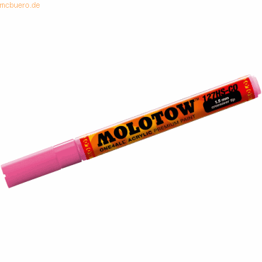 4250397606118 - Acrylmarker ONE4ALL ACRYLIC 127 HS-CO 15mm Nr 200 neonpink 4250397606118 Molotow