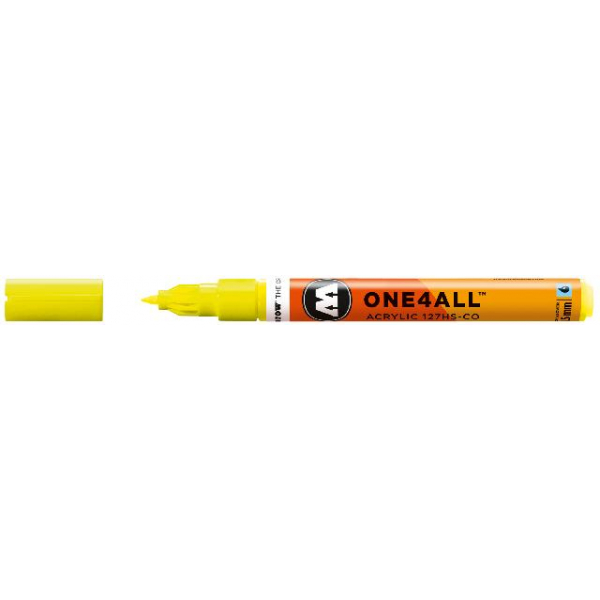 4250397610191 - Acrylmarker ONE4ALL ACRYLIC 127 HS-CO 15mm Nr 220 neongelb 4250397610191 Molotow