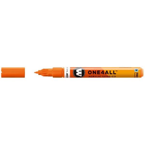 4250397610207 - Acrylmarker ONE4ALL ACRYLIC 127 HS-CO 15mm Nr 218 neonorange 4250397610207 Molotow