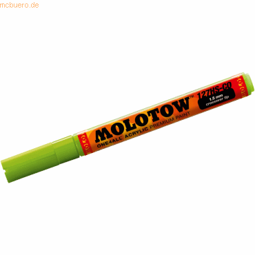 4250397610238 - Acrylmarker ONE4ALL ACRYLIC 127 HS-CO 15mm Nr 221 grashüpfer 4250397610238 Molotow