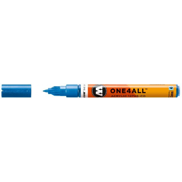 4250397610276 - Acrylmarker ONE4ALL ACRYLIC 127 HS-CO 15mm Nr 224 metallic blau 4250397610276 Molotow