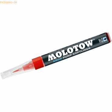 4250397613017 - AQUA Pump Softliner 1mm Nr 005 zinnoberrot 4250397613017 Molotow