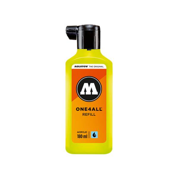 4250397623764 - Nachfüllflasche ONE4ALL ACRYLIC 180ml Nr 236 giftgrün 4250397623764 Molotow