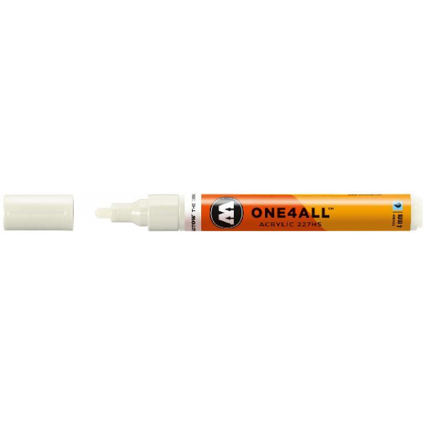 4250397624273 - Acrylmarker ONE4ALL ACRYLIC 227HS 4mm Nr 229 naturweiss 4250397624273 Molotow