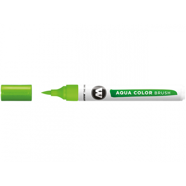 4250397643014 - Marker AQUA COLOR BRUSH Nr 016 gelbgrün 4250397643014 Molotow