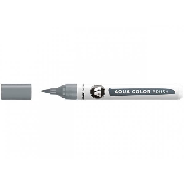 4250397644646 - Marker AQUA COLOR BRUSH Nr 030 kaltgrau 01 4250397644646 Molotow