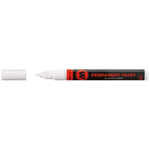 4250397666846 - Marker Permanent Paint 120PP Alcohol 2mm Nr 160 signalweiss 4250397666846 Molotow