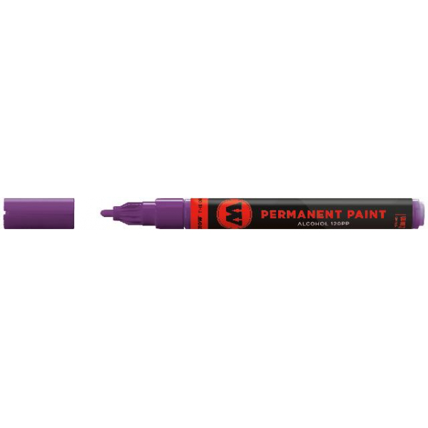 4250397666907 - Marker Permanent Paint 120PP Alcohol 2mm Nr 042 purple 4250397666907 Molotow