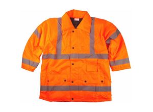 4250407307349 - Sicherheitsjacke Warnschutzjacke L XL XXL Warnschutz Arbeitsjacke Signaljacke - XXL-orange - orange