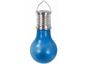 4250407307592 - Alma Garden - led Kunststoff Glühbirne Garten-Dekoleuchte Solarlampe Partyleuchte Hängelampe - blau