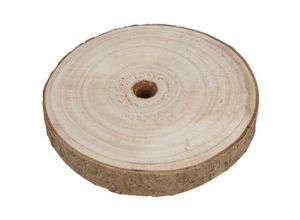 4250407310752 - Buri - Baumstammscheibe 15cm zum Basteln Holzscheibe Gesteckunterlage Dekomaterial Holz Baumscheibe