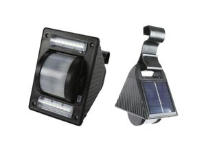 4250407328924 - Buri - Solar led Dachrinnenleuchte Gartenleuchte Solarlampe Zaunleuchte Aussenleuchte