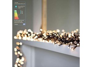 4250407332990 - Buri - LED-Cluster-Lichterkette 768 LEDs Weihnachtsbeleuchtung Deko Beleuchtung Garten