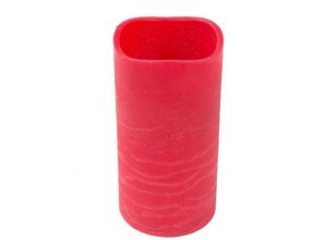 4250407355913 - Buri - led Wachs-Stumpenkerze ø 10cm mit Pustefunktion Adventskerze Weihnachtsdeko - 10x10 cm rot