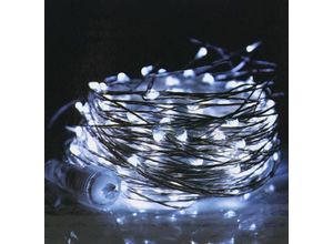 4250407366025 - Buri - led Außenlichterkette 15m erweiterbar Weihnachtsbeleuchtung Party Lichterkette - kaltweiß