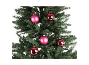 4250407383480 - Buri - Weihnachtsbaumkugeln 8er-Set 75cm Christbaumkugeln Baumschmuck Weihnachtsdeko - pink