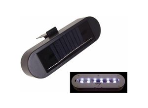 4250407395636 - Buri - Solar led Dachrinnenleuchte Gartenleuchte Solarlampe Zaunleuchte Aussenleuchte