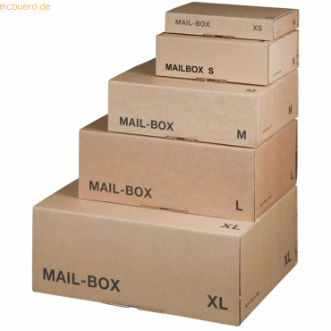 4250414104412 - Versandkarton Standard S 249x175x79mm VE=20 Stück