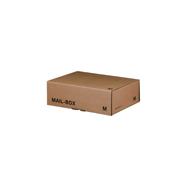 4250414104429 - Versandkarton Mail-Box M 00069030 braun bis DIN A4 innen 331x241x104mm Karton 1-wellig 4250414104429 Smartbox Pro