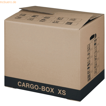 4250414104481 - Smartboxpro Umzugskarton Cargo Box XS 222105010 455x345x380mm braun 4250414104481 GmbH