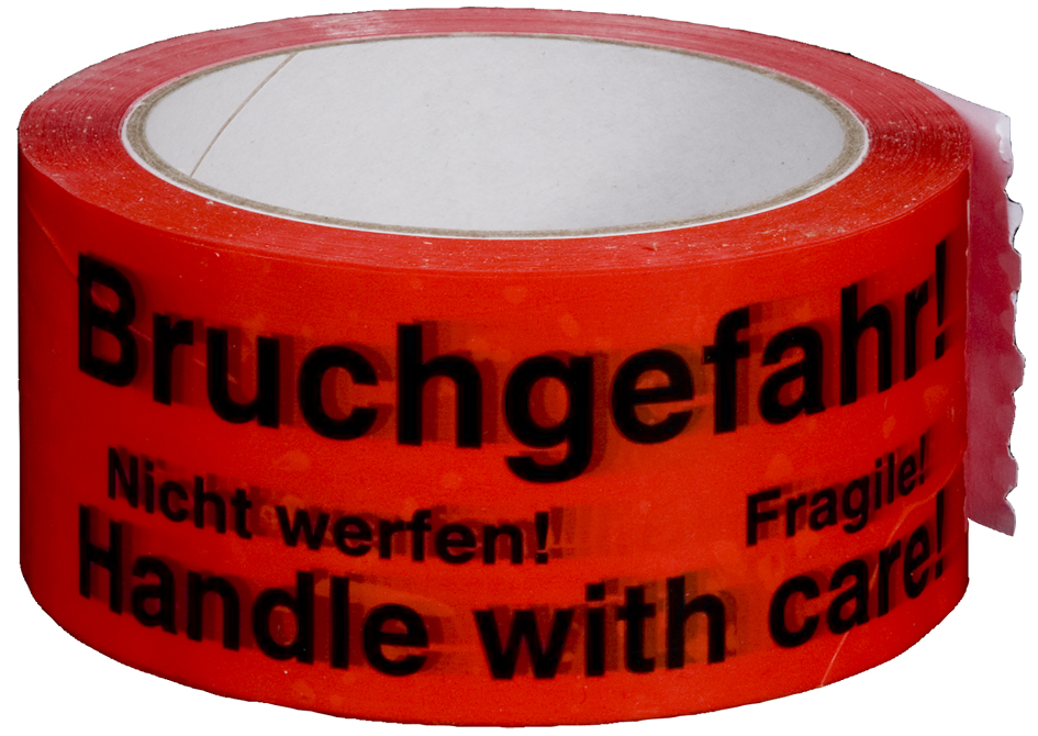 4250414116354 - Signal-Packband Bruchgefahr! 50mm x 66m 4250414116354 S