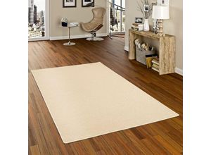 4250415906473 - Teppich Bentzon Flachgewebe Beige - 100x100 cm