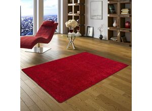 4250415910319 - - Hochflor Langflor Teppich Cottage Rot - 80x160 cm