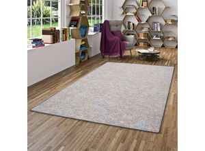4250415990397 - Schlingen Teppich Memory Grau Blau Meliert - 200x200 cm 4250415990397 - Schlingen Teppich Memory Grau Blau Meliert - 200x200 cm