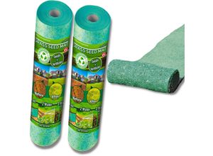 4250416110985 - Starlyf® Grassamenmatte - Rasenrolle Rasenvlies 10m x 045m - 45 m² Grass Seed Mat