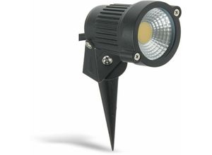 4250416321404 - LED-Gartenleuchte CT-GS5 cob eek f 5 w 430 lm 2900 k schwarz - Chilitec