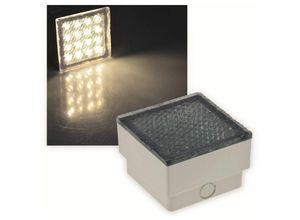 4250416322500 - LED-Pflasterstein brixx 10 IP67 15 w 80 lm 2700 k 100x100 mm - Chilitec