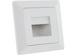 4250416327925 - MILOS LED-Einbauleuchte COB weiß matt 80x80mm 3000k warmweiß 55Lumen