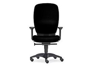 4250416800718 - SITWELL STEIFENSAND Bürostuhl Office M mit Armlehnen Schwarz Lendenwirbelstütze Stoff 130 kg 4250416800718 - SITWELL STEIFENSAND Bürostuhl Office M mit Armlehnen Schwarz Lendenwirbelstütze Stoff 130 kg