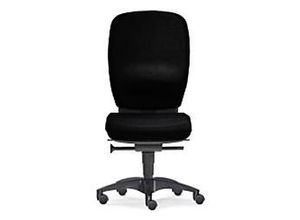 4250416802330 - SITWELL STEIFENSAND Bürostuhl Lady Comfort M Höhenverstellbares Schwarz 130 Kg Ergonomische Rückenstütze