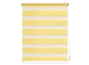 4250434105413 - Lichtblick Duo-Rollo Klemmfix ohne Bohren - Gelb 80 cm x 150 cm (B x L)