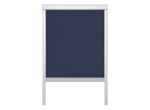 4250434106694 - Lichtblick Dachfensterrollo Skylight Thermo Verdunkelung - Blau 973 x 940 cm (S06) (B x L)