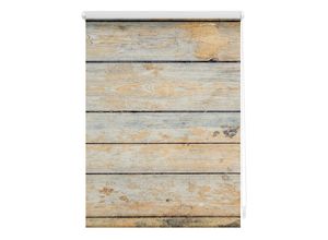 4250434118802 - Lichtblick Rollo Klemmfix ohne Bohren blickdicht Bretter Shabby - Braun 4250434118802 - Lichtblick Rollo Klemmfix ohne Bohren blickdicht Bretter Shabby - Braun