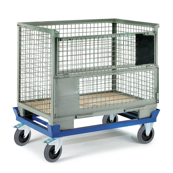 4250448501058 - Rollcart Palettenwagen 10-4051 blau 1280 x 880 x 290 cm