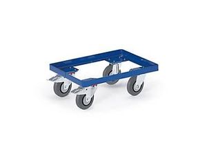 4250448510043 - Rollcart Fahrrahmen 810x610mm Winkelstahl mit Polyamid-Bereifung und 2 Feststellern