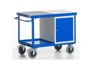 4250448511170 - Rollcart Umwelt-Werkstattwagen mit Tischwanne und Abstellwanne