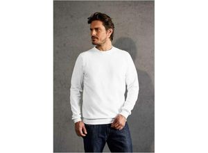 4250484209352 - Mens Sweater 80 20 white Gr m - weiß - Promodoro