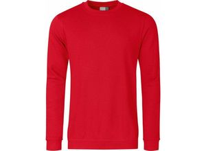 4250484209666 - Mens Sweater 80 20 fire red Gr l - Promodoro