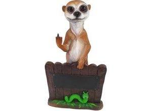 4250486117877 - Dekofigur Erdmännchen Mittelfinger 60 x 31 x 17 cm