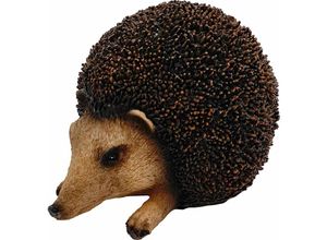 4250486135529 - Igel klein Dekofigur 8x7x12cm Figur Polyresin Wetterfest - Figurendiscounter