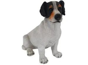 4250486136199 - Deckofigur Jack Russell sitzend 345 x 195 x 35 cm weiß-schwarz